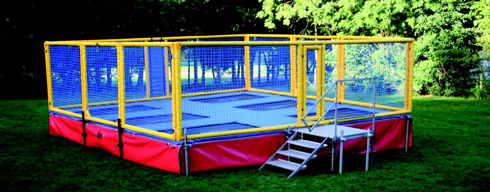 trampoline hire